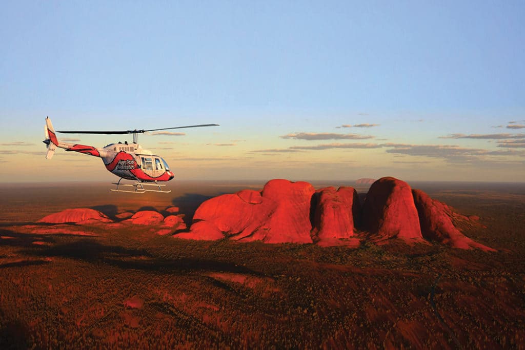 tararua | Taking Off from Ayers Rock Heliport: What to Expect